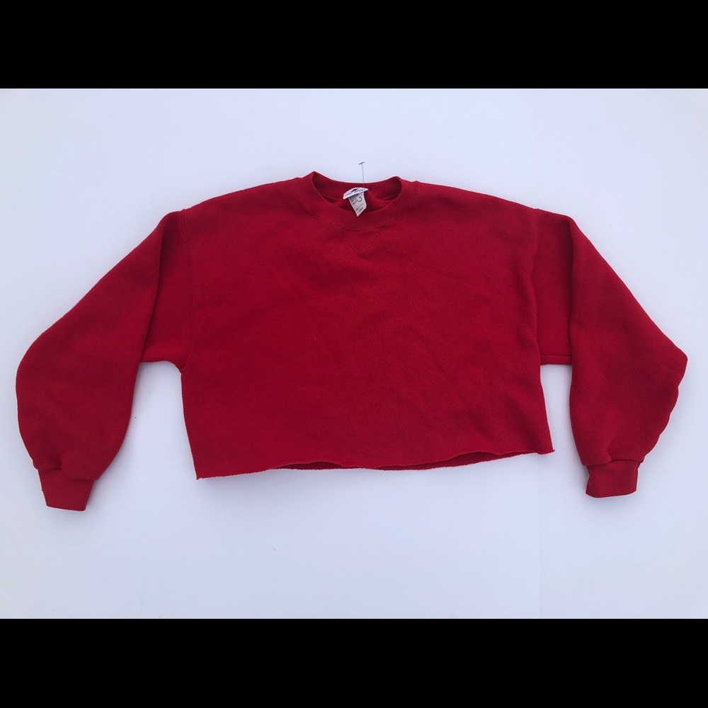 womens crop sweatshirt